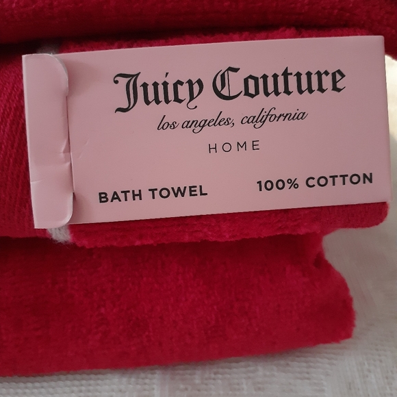 🍒Juicy Couture Bath Towels / Hand Towels - Picture 2 of 10